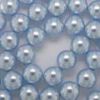 4mm CRYSTAL LIGHT BLUE PEARL 50pcs - CRYSTALLIZED Swarovski