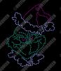 GRINCH - LARGE Rhinestone/Stud Hot Fix Transfer