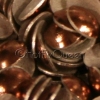 3mm BROWN Hot Fix Domestuds